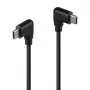 Lindy Cable USB 2.0 de 1 m USB-C en ángulo a USB-C en ángulo