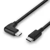 Lindy Cable USB 2.0 de 1 m USB-C recto a USB-C en ángulo