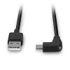 Cable USB Lindy 32000 — USB 2.0, USB-A a USB-C, 0,5 m, negro