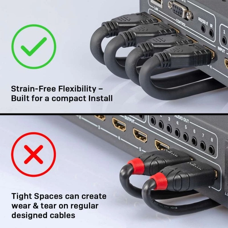Cable HDMI Lindy 5 m, 4K@60 Hz, flexible