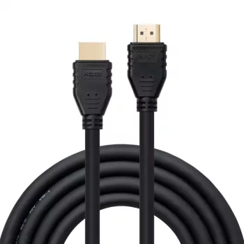 Cable HDMI Lindy 2 m 4K@60Hz, conector macho HDMI Type-A a macho, HDMI 2.1, 18 Gbit/s, contactos dorados, negro