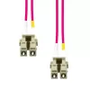 Cable de fibra óptica ProXtend LC-LC UPC OM4 Duplex MM 2M