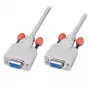 Cable módem nulo/transmisión de datos serie Lindy 2 m (9DF/9DF)