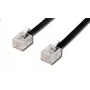 Cable de teléfono Microconnect 93068 3 m negro