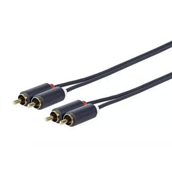 Cable de audio Vivolink PRORCARCA3 3 m 2 x RCA negro