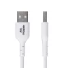 Cable de carga USB-A a USB-C StarTech.com de 1 m, carga y sincronización, 3A, USB 2.0, funda TPE — cable de carga USB blanco