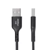 Cable de carga USB-A a USB-C StarTech.com de 3ft (1 m), carga y sincronización, 3A, USB 2.0, funda TPE — cable de carga USB negro
