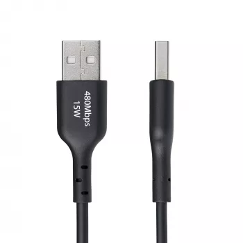Cable de carga USB-A a USB-C StarTech.com de 3ft (1 m), carga y sincronización, 3A, USB 2.0, funda TPE — cable de carga USB negro