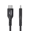 Cable de carga USB-A a USB-C StarTech.com de 3ft (1 m), carga y sincronización, 3A, USB 2.0, funda TPE — cable de carga USB negro