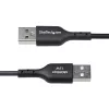 Cable de carga USB-A a USB-C StarTech.com de 3ft (1 m), carga y sincronización, 3A, USB 2.0, funda TPE — cable de carga USB negro