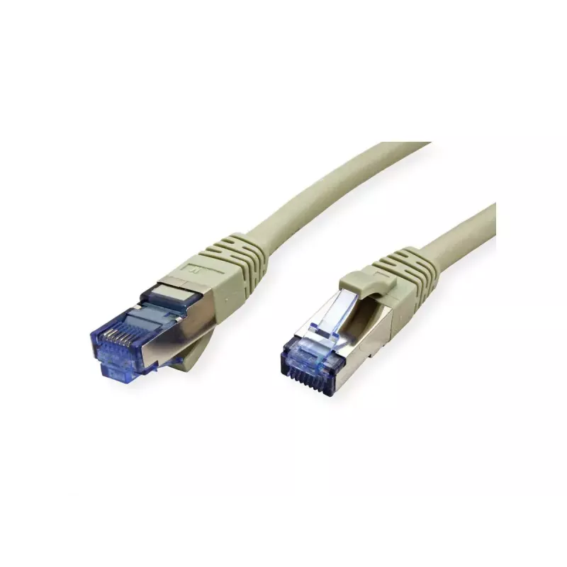 Cable de red VALUE 21.99.0859 RJ-45 Cat6a 0,15 m gris