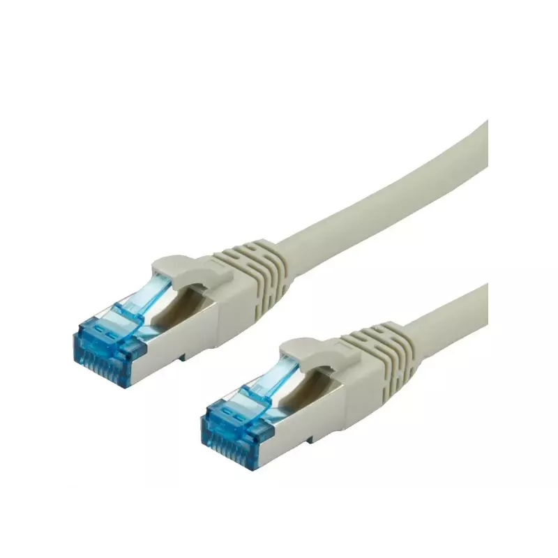 Cable de red VALUE 21.99.0859 RJ-45 Cat6a 0,15 m gris