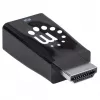 Manhattan 151542 microconversor de HDMI a VGA, negro