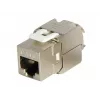 Conector hembra keystone Cat.6 apantallado sin herramientas Equip 767213