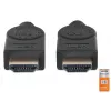 Cable HDMI con Ethernet Manhattan HDMM1MP 1 m conector macho a conector macho negro