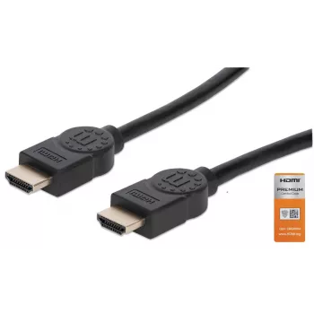 Cable HDMI con Ethernet Manhattan HDMM3MP