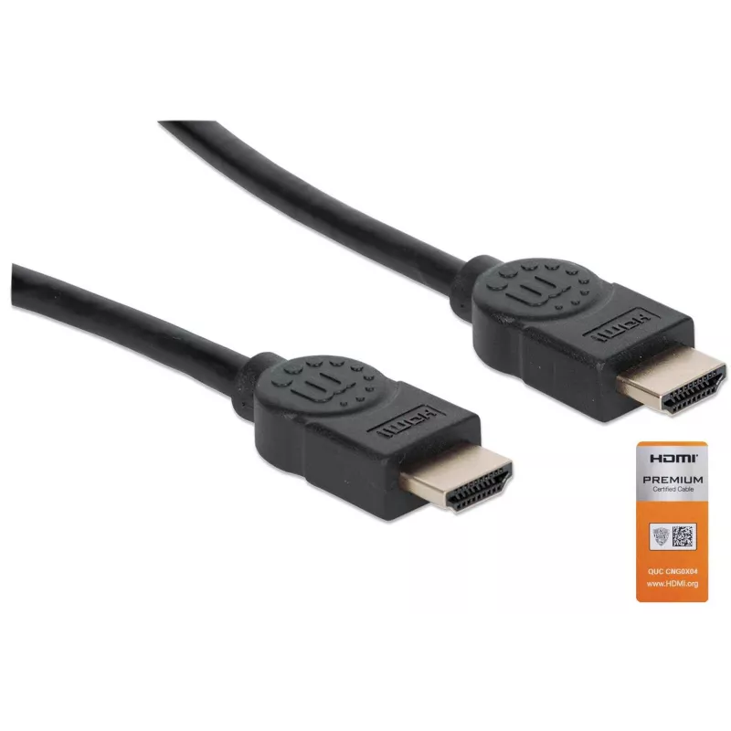Cable HDMI con Ethernet Manhattan HDMM3MP