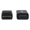 Cable Manhattan DisplayPort 1.1 a HDMI, 1080p@60Hz, 1,8 m, conector macho a conector macho, DP con bloqueo, negro, no bidireccional, tres años de garantía