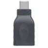 Adaptador Manhattan USB-C a USB-A, conector macho a conector hembra, 5 Gbit/s (USB 3.2 Gen1, también USB 3.0), SuperSpeed USB, negro, garantía de por vida, equivalente a USB31CAADG