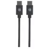 Cable Manhattan USB-C a USB-C, 2 m, conector macho a conector macho, negro, 480 Mbit/s (USB 2.0), 3 A, Hi-Speed USB, garantía de por vida, equivalente a USB2CC2M