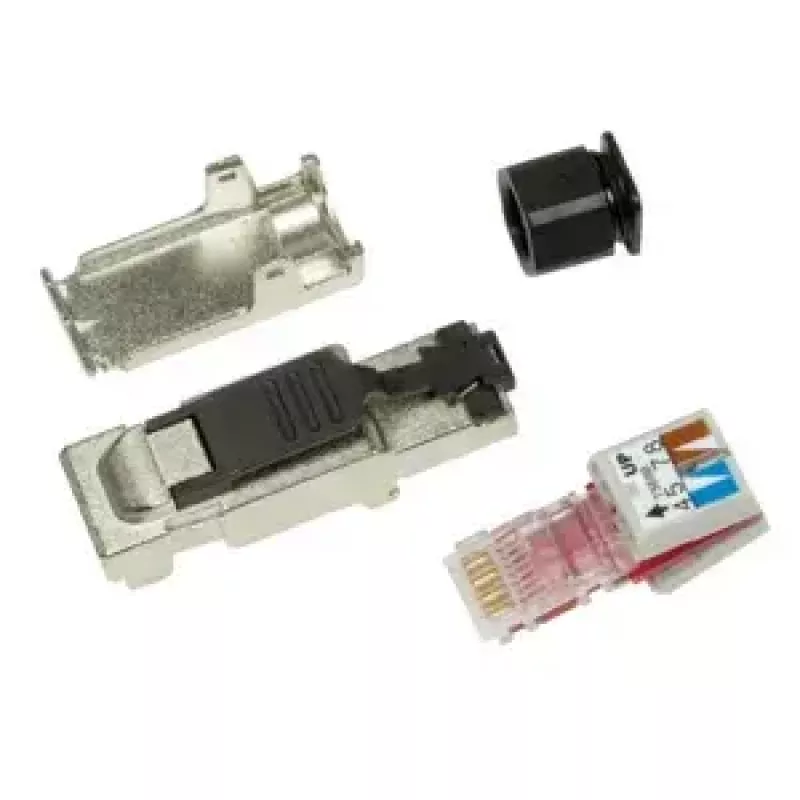 LogiLink MP0040 conector RJ45 Cat.6A, montable en campo