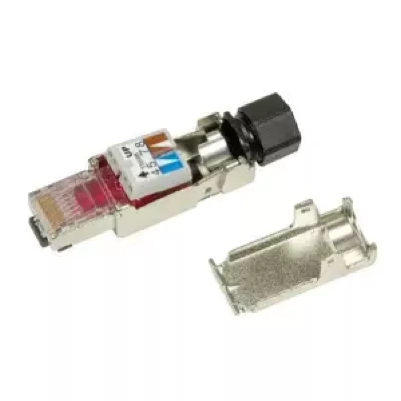 LogiLink MP0040 conector RJ45 Cat.6A, montable en campo