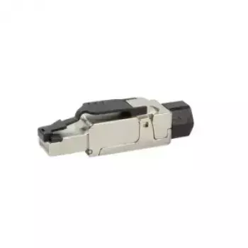 Cable de red LogiLink MP0040 conector macho RJ-45 1 m negro metálico