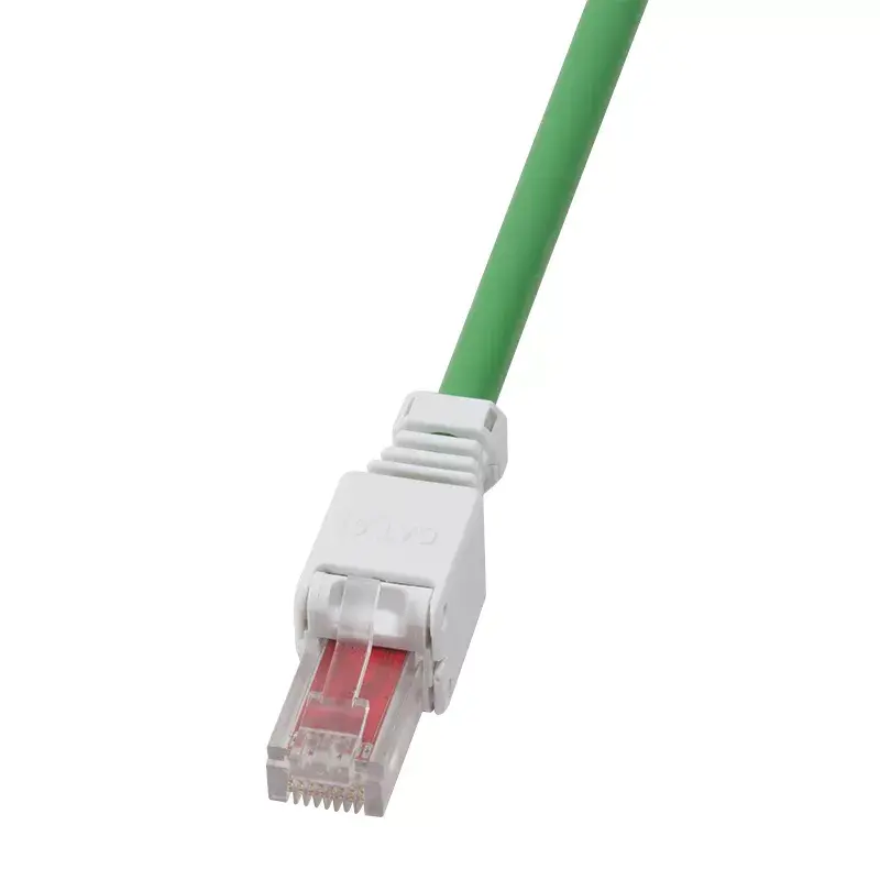 LogiLink MP0025 Conector modular RJ45 Cat.6 UTP, sin herramientas, blanco