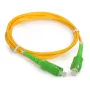 Cable de fibra óptica InfiniBand Microconnect FIB884001 1 m SC amarillo OS2 9 µm