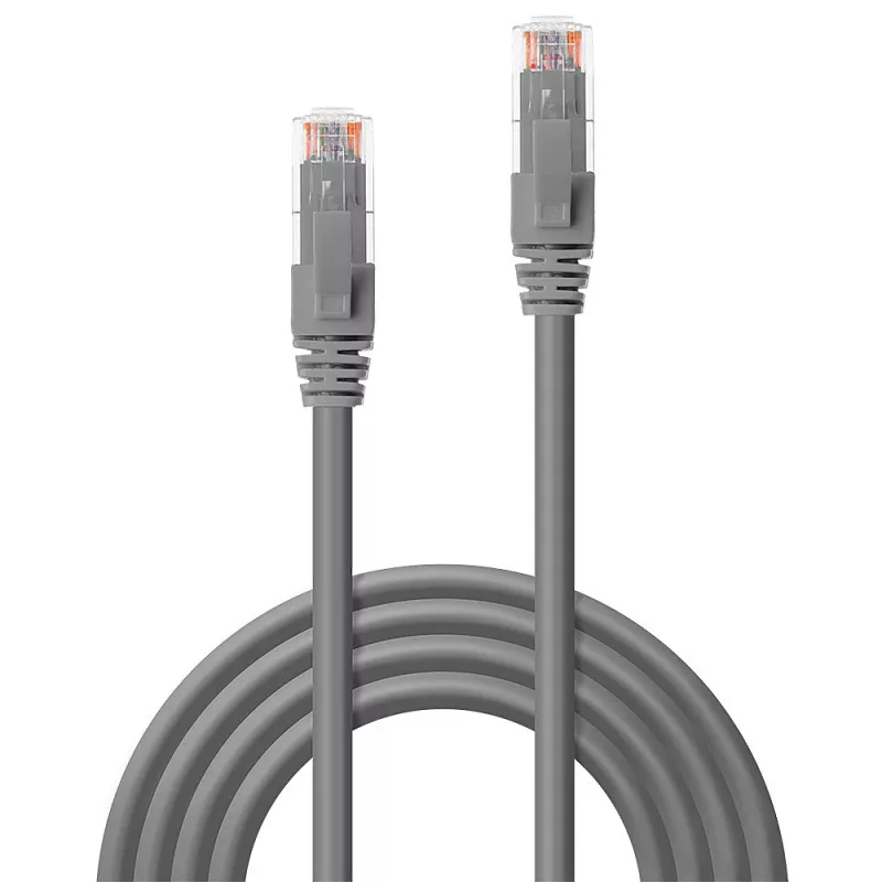 Cable de red Lindy 45403 gris 2 m Cat6 U/UTP (UTP)