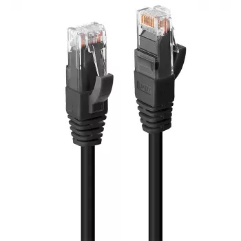 Cable de red Lindy 45430 negro 0,3 m Cat6 U/UTP (UTP)