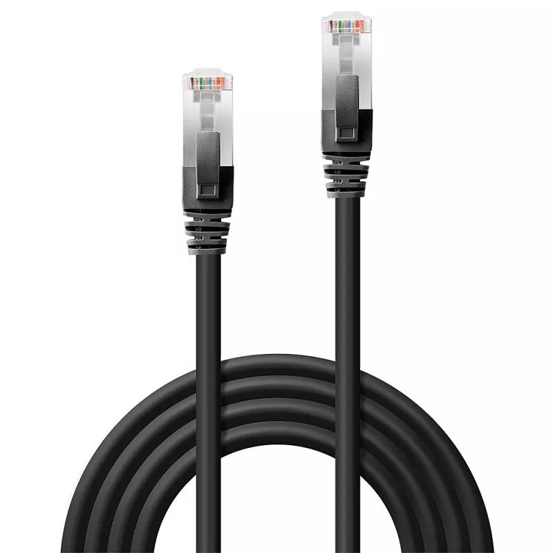 Cable de red Lindy 45601 negro 0,5 m Cat6 S/FTP (S-STP)