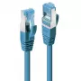Lindy 47148 Cable de red azul 1,5 m Cat6a S/FTP (S-STP)