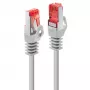 Cable de red Lindy 47343 Cat6 S/FTP, 1,5 m, gris