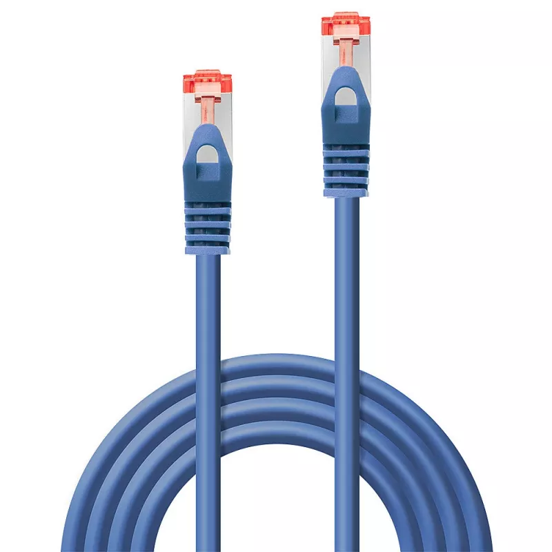 Cable de red Lindy 47355 Cat6 S/FTP, 3 m, azul