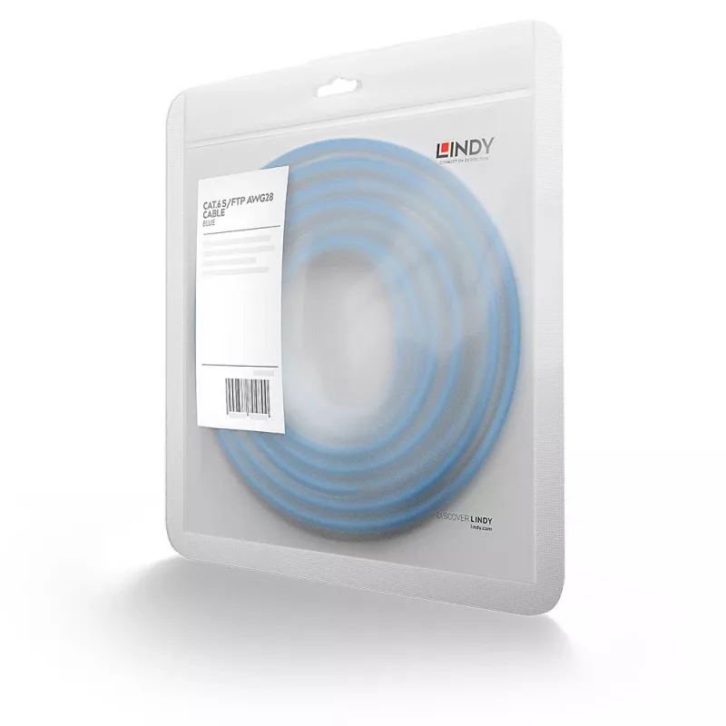Lindy 47357 cable de red Cat6 S/FTP, 7,5 m, azul