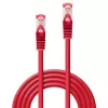 Lindy 47360 Cable de red rojo 0,3 m Cat6 S/FTP (S-STP)