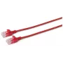 Microconnect V-UTP610R-SLIM cable de red Cat6 U/UTP delgado, 10 m, rojo