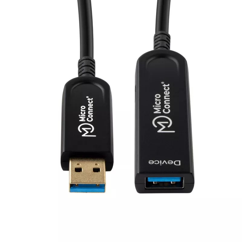 Microconnect MC-USB3.0AAF25AOP Cable USB USB 3.2 Gen 2 (3.1 Gen 2) 25 m USB A negro