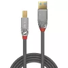 Lindy cable USB 3.2 Type-A a B de 2 m, 5 Gbit/s, Cromo Line