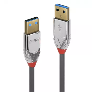 Lindy 36626 cable USB 3.2 Gen 1 (3.1 Gen 1) de 1 m USB A gris