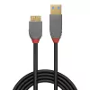 Lindy cable USB 3.2 Type-A a Micro-B de 3 m, 5 Gbit/s, Anthra Line