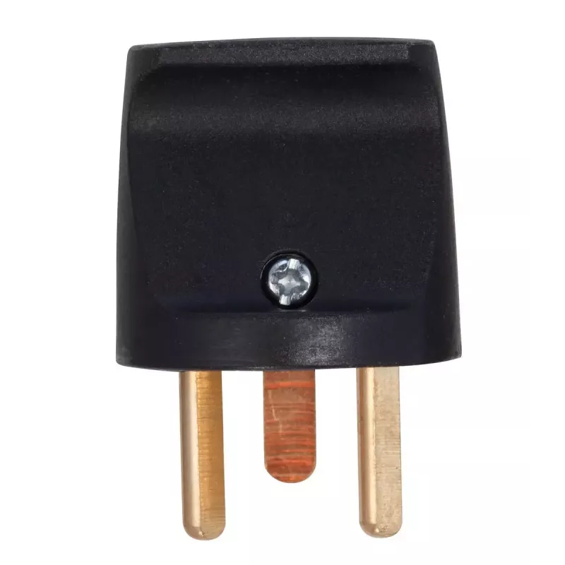 Adaptador de enchufe MicroConnect GRUEDBSPS negro 140 g