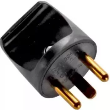 Adaptador de enchufe MicroConnect GRUEDBSPS negro 140 g