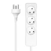 Microconnect MC-GRU0350DK alargador de corriente de 5 m 3 tomas AC para interior blanco