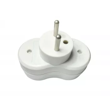 Interruptor de enchufe MicroConnect MC-PLUGOOEU1+2FRW Type EU