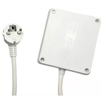 Microconnect MC-PSSQUARE040150FRW alargador de corriente de 1,5 m 4 tomas AC para interior blanco