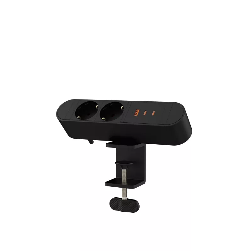 Regleta de escritorio MicroConnect MC-MDPS-EU2-67W — 2 tomas, 67 W de potencia total