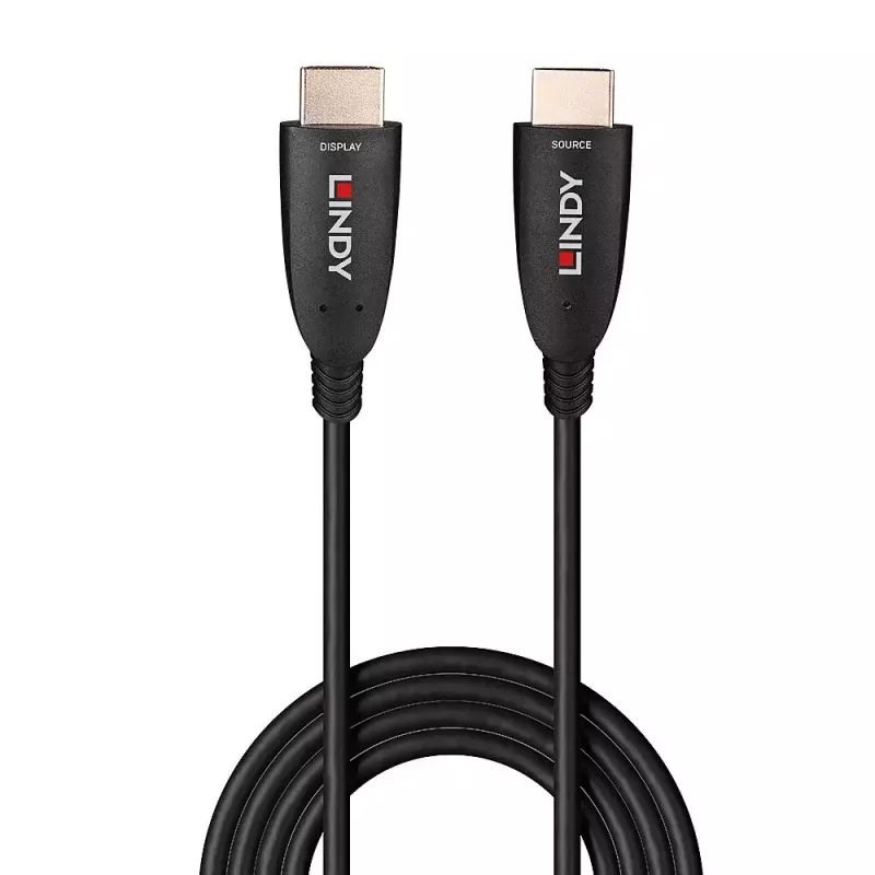 Cable HDMI híbrido de fibra óptica Lindy 50 m 8K60
