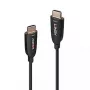 Cable HDMI híbrido de fibra óptica Lindy 50 m 8K60